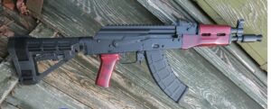 PSA AK-P RED WOOD SBA4 PISTOL