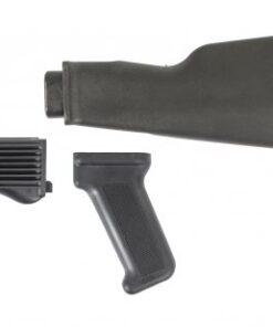 Arsenal Black Polymer Stock Set with Stainless Steel Heat Shield for Milled Receivers